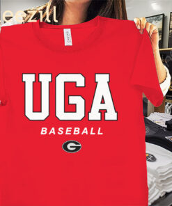 Georgia Baseball Wordmark & Logo Officially Licensed Shirt