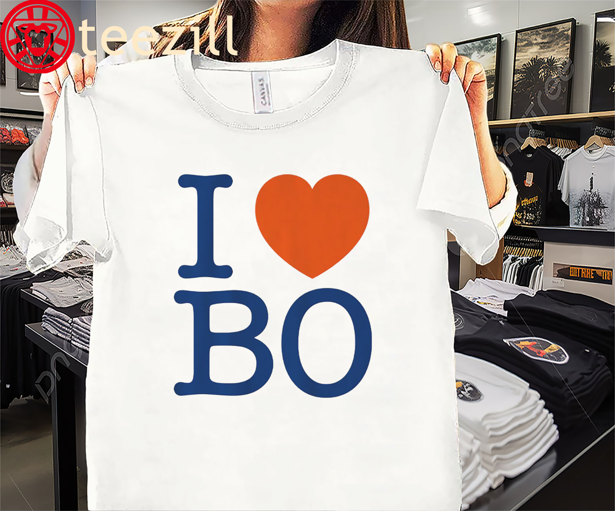 I Heart Bo Bichette Shirt - New York Baseball Tee
