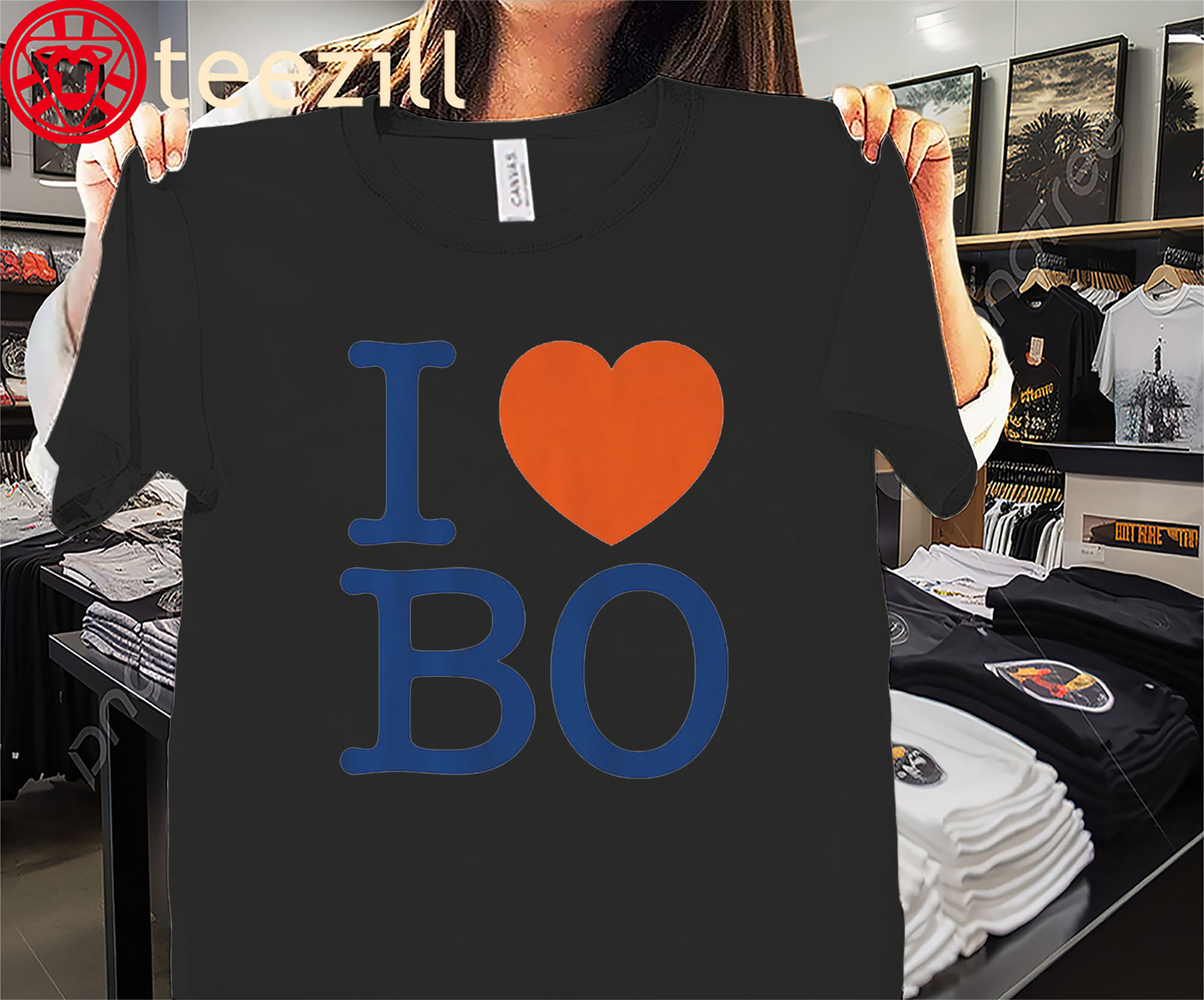 I Heart Bo Bichette Shirt - New York Baseball Tees