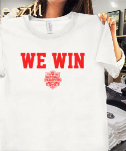 Indiana CFP National Champions We Win Shirt - Indiana Football Tees