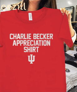 Indiana Charlie Becker Appreciation Shirt - Indiana Football Fans Tee