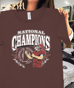 Indiana Hoosiers Crewnecks Champions Player Shirt - Indiana Football Tees