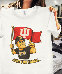 Indiana Hoosiers Just For Today Purdue Rivalry I Win Shirt