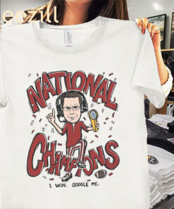 Indiana National Champions Win Tee Shirts
