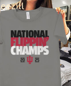 Indiana National Flippin' Champs Shirt - Indiana Football Tee