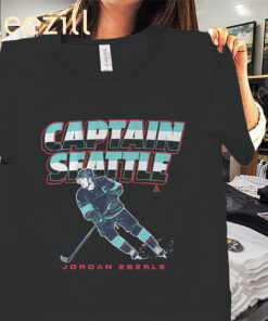 Jordan Eberle Captain Seattle Shirt - Seattle Kraken Tee