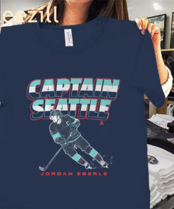 Jordan Eberle Captain Seattle Shirt - Seattle Kraken Tees