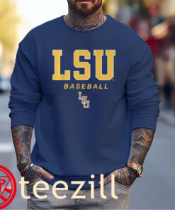 LSU Wordmark and Logo Baseball Shirts