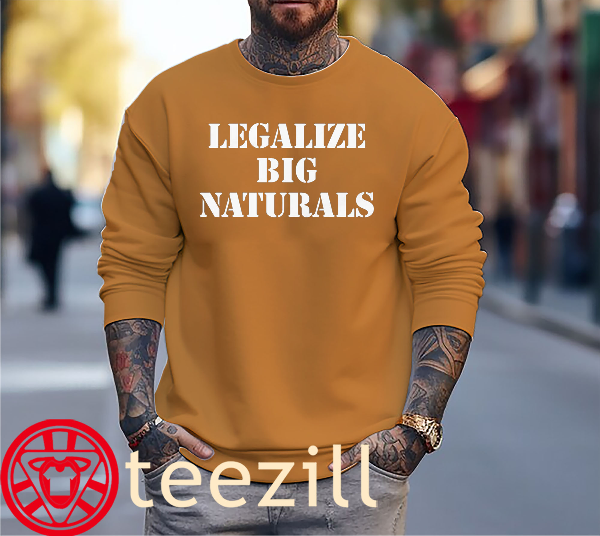 Legalize Full Bush Premium Classic ShirtSweater