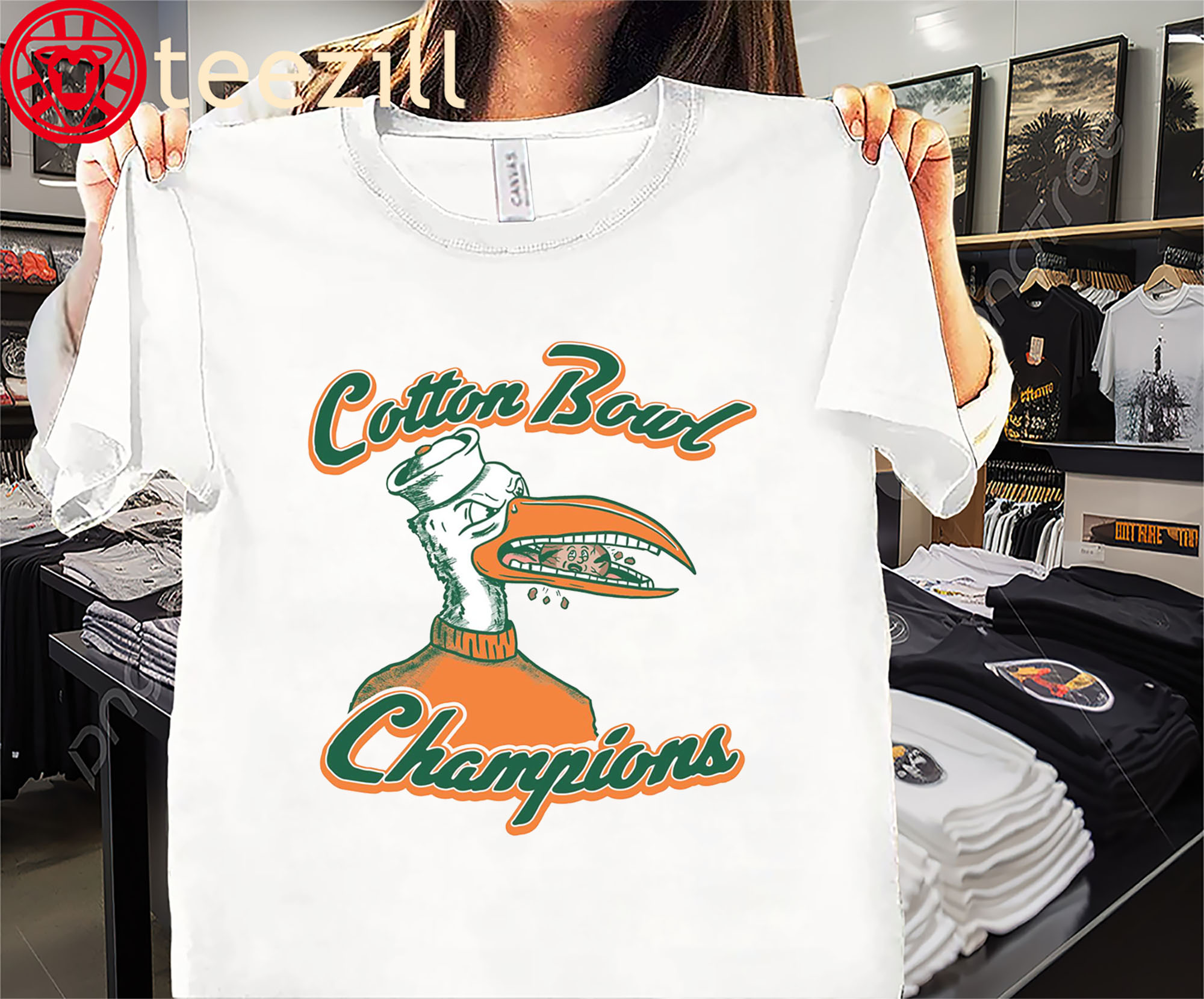 MIA Bowl Champions Premium Tee Shirt