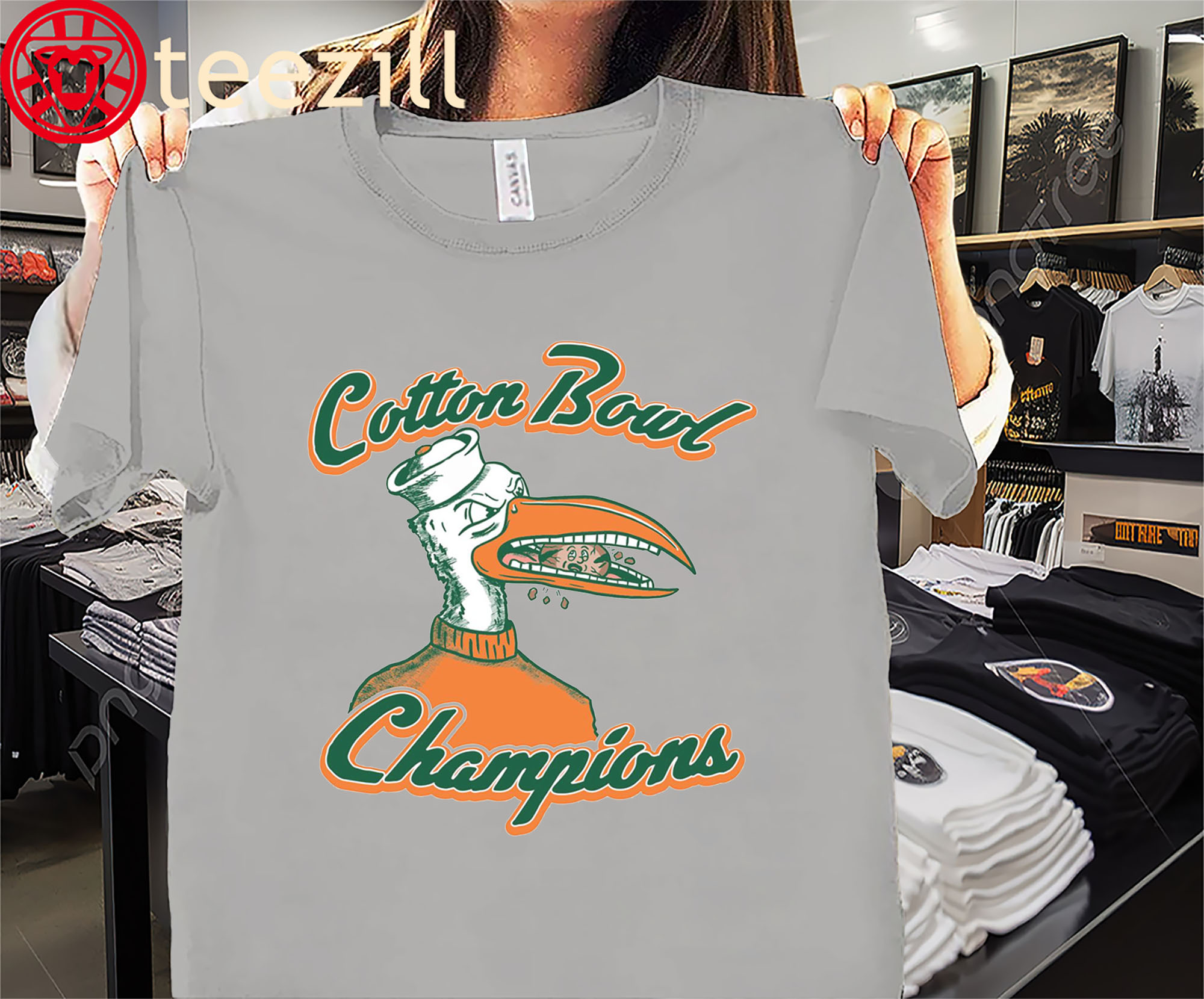 MIA Bowl Champions Premium Tee Shirts