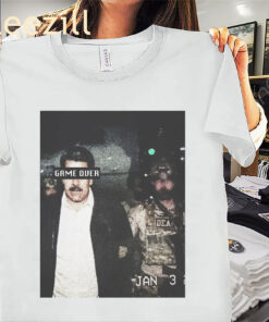 Maduro Captured Tee Nicolas Maduro Game Over Shirt