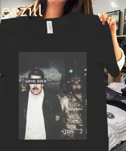 Maduro Captured Tee Nicolas Maduro Game Over Shirts