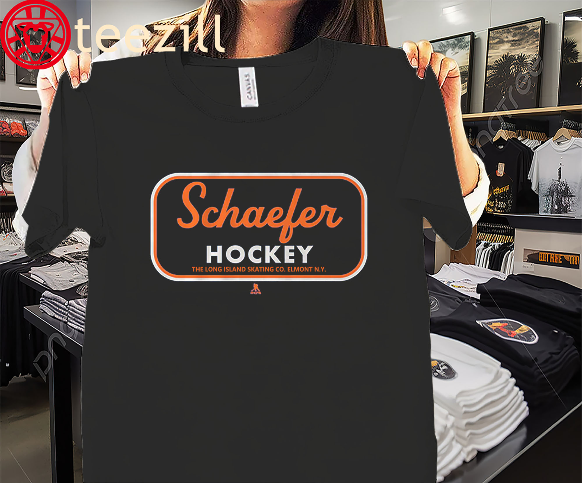 Matthew Schaefer Long Island Hockey Premium Tee Shirts