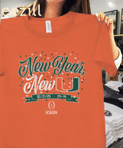 Miami CFP New Year- New U Shirt - Miami Football Tee