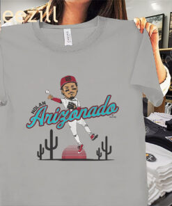 Nolan Arizonado Caricature Shirt - Arizona Baseball Tees