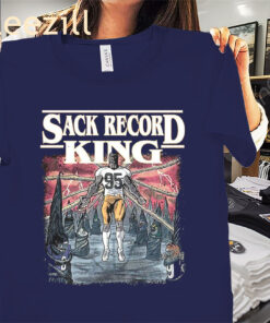 Posters Official Sack Record King Shirt - Cleveland Football Tees