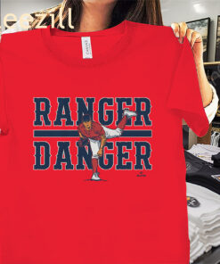 Ranger Danger Shirt - Ranger Suarez Apparel - Boston Baseball Tee