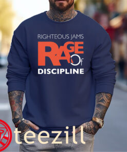 Retro Righteous Jams Rage Of Discipline T-Shirts