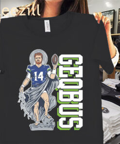 Sam Darnold: Geqbus Shirt – Seattle Seahawks Football Tee