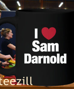 Seattle Football I Heart Sam Darnold Shirt Mug