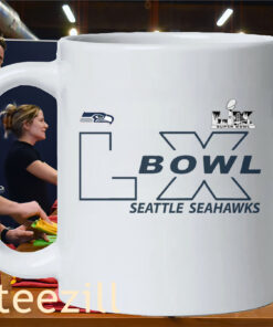 Seattle Seahawks 2026 Super Bowl LX Logo ShirtMug