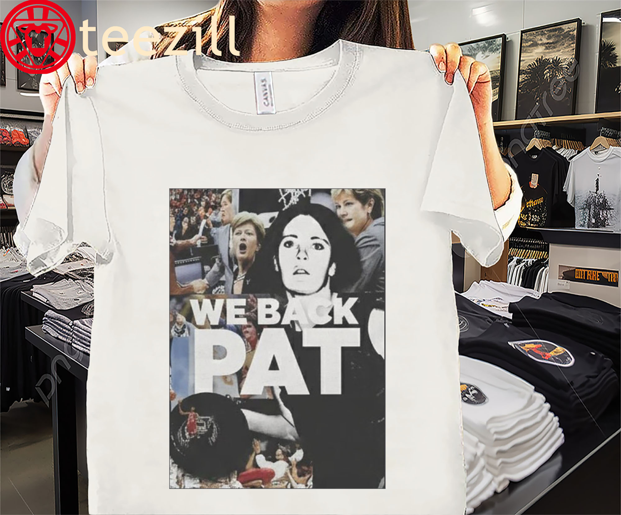 South Carolina Women We Back Pat Tee Shirts