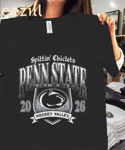 Spittin Chiclets Emblem Shirt - Penn State Hockey Tees