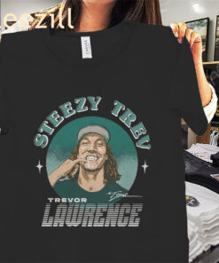 Alternative view of Steezy Trev Trevor Lawrence Tee Shirt