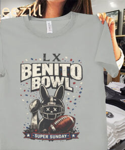 Super Bowl LX Patriots Seahawks Team Benito 2026 Shirt