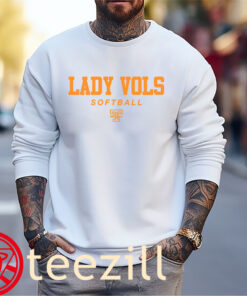 Tennessee Softball Wordmark and Logo T University Shirts