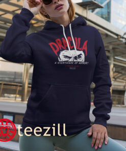 The Dracula A Nightmare of Horror Shirt Hoodies