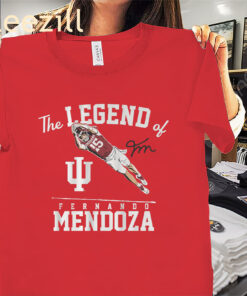 The Legend Of Fernando Mendoza Indiana Football Shirt