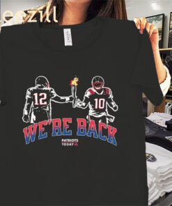 The We're Back - New England Patriots Football Tee