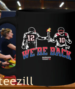 The We're Back - New England Patriots Football TeeMug