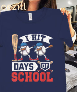 Toddler Boy 100 Days of School Boys 100th Day Baseball Shirts