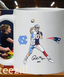UNC Football Drake Maye Pro Pose Legend Mug