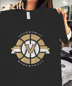 Vanderbilt Basketball Circle Logo Shirt