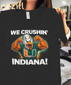 We Crushin' Indiana Shirt