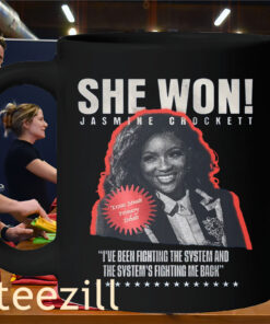 Womens She Won Jasmine Crockett Mug
