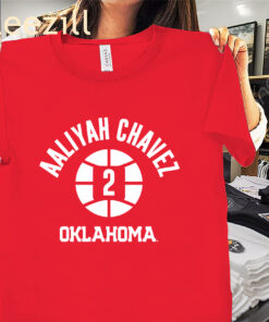 Aaliyah Chavez Name Number Ball Shirt - Oklahoma Basketball Tee