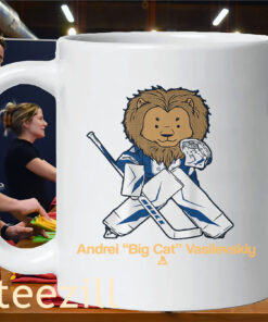 Andrei Vasilevskiy Big Cat Guy Shirt - TB Lightning Hockey TeeMug