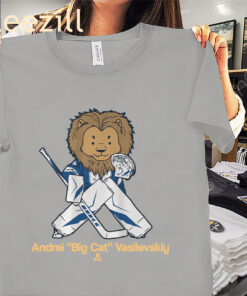 Andrei Vasilevskiy Big Cat Guy Shirt - TB Lightning Hockey Tees