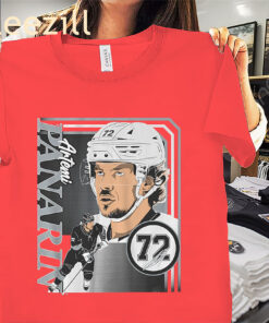 Artemi Panarin LA Collage Frame Shirt - New York Rangers Hockey Tees