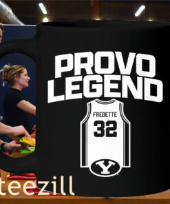 BYU Basketball Jimmer Fredette Provo Legend Tee ShirtMug