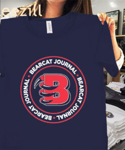 Bearcat Journal Circle Logo Shirt - Cincinnati Football Tee
