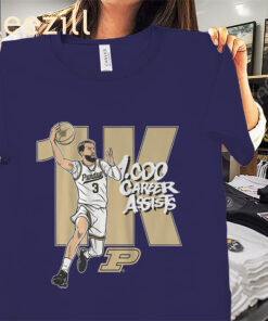 Braden Smith 1,000 Career Assists Shirt – Purdue Basketball Fan Tees