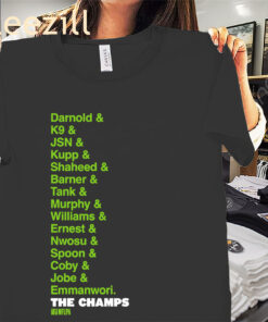 Champs List Congratulations Shirt - Seattle Football Tees