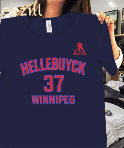 Connor Hellebuyck Name & Number Shirt – Winnipeg Hockey Fan Tee