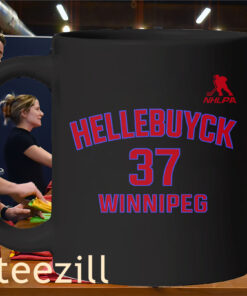 Connor Hellebuyck Name & Number Shirt – Winnipeg Hockey Fan TeeMug